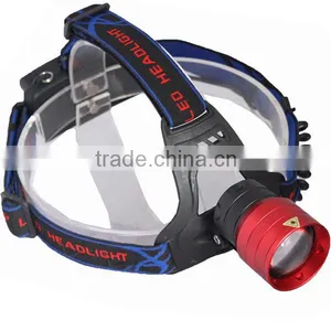 Aluminum Zoom Function LED Headlight Headlamp thumbnail-2