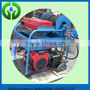 Water Jet Cleaning Machine Sewer Pipe Cleaning Machine Gasoline thumbnail-1