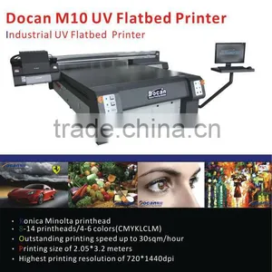 Docan M10 Large Format Printing Size With KM1024 Print Heads thumbnail-1
