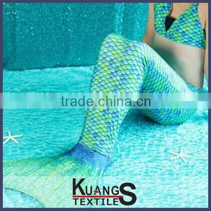 Mermaid Tail Fabric Monofin Swimming thumbnail-2