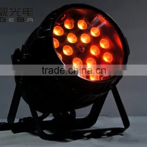 Guangzhou Wholesale High--quality 18Leds 10W RGBW 4IN1 Outdoor LED Par Light/DMX512 thumbnail-6