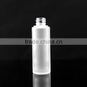 High Quality Frosted Bottle With Dropper in Silver thumbnail-2