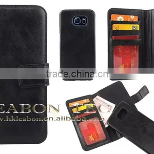 China General Mobile Discovery Case Mobile Phone Leather Case for Samsung Galaxy S6 Wallet Phone Case thumbnail-3
