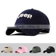 Fashion Embroidery Jeep Washed Cotton Cap thumbnail-1