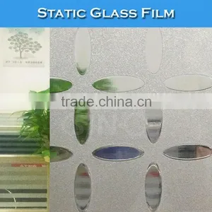 WB22 Low Shrinkage 3D Stained Window Decorative PVC Glass Film thumbnail-1