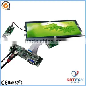 TFT LCD Ultra Wide 12.3 Inch High Resolution 1920X720 Bar Type Tft Lcd Displsy for Car Rearview Mirror Monitor thumbnail-1