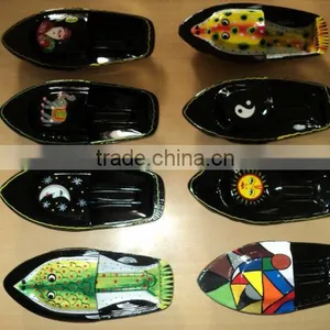 Pop Pop Boats Hand Painted Black Series thumbnail-1