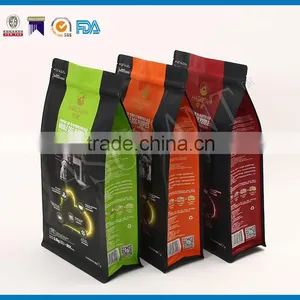 High Quality Flat Bottom Zipper Pouch for Food thumbnail-1