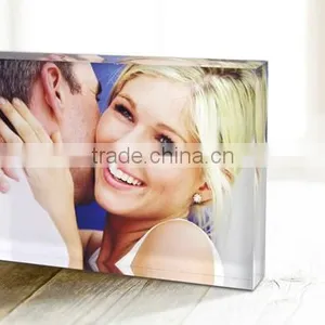 Custom Unique Double Heart Love Acrylic Photo Frame thumbnail-4