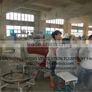 800Celsius Layflat Ventilation Reducing Heater Duct in Red thumbnail-4