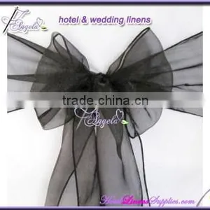 Wholesale Organza Sashes, Cheap Sashes for Special Events, Wedding Chair Covers thumbnail-1