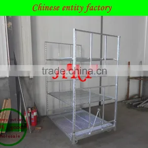 Display Flower Trolley.Display Cart.Plants Trolley. Mesh Cart .Steel Roll Trolley Garden Tool Cart Steel Rolling Trolley Tool thumbnail-4
