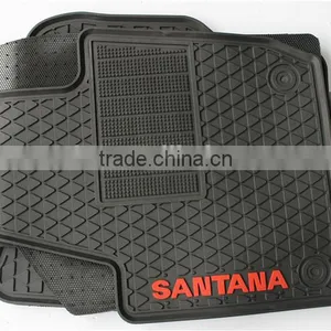 Cargo Trunk Rubber Mat Liner for Car SUV Truck Semi Custom Fit for VW Santana thumbnail-2