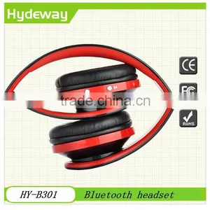 China Manufacture OEM Wireless Headband Stereo Headphone Bluetooth Headset HY-B301 thumbnail-5