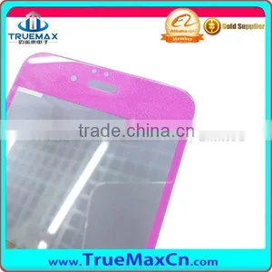 For IPhone 5S/6/6Plus Anti-scratch Glitter Powder Tempered Glass Screen Protector thumbnail-1
