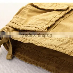 2016 Summer Fashion Heavy Cotton Cargo Shorts Heavy Washed thumbnail-5
