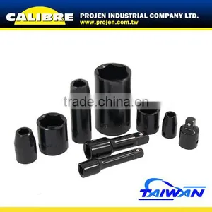 CALIBRE 38pc 6 Point 1/2"&3/8" Drive Impact Socket Set thumbnail-2