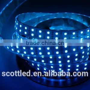 120leds/m 5050 SMD RGB LED Flexible Strip, DC12V/24V Input, 5m/roll, Waterproof IP20/IP65/IP67 thumbnail-1