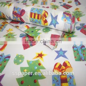 Colorful Custom Logo Printed Wrapping Paper for Christmas Jumbo Paper Roll thumbnail-5