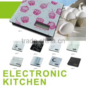 Food Scale Customzied Color Printing Manufacturer Removable LCD Fruit Vegetable Food Scale Weighing Kitchen Scale thumbnail-1