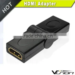 Vision Black 270 Degree Rotatable HDMI Adapter Female to Female thumbnail-2