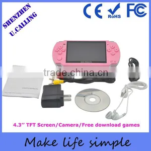 Portable 4.3inch Screen Mp4 MP5 Game Player With Camera/video/TV-Out thumbnail-1