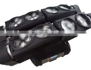 New Mini Pro Spider LED Wall Stage Light 8PCS 12W RGBW 4in1 thumbnail-5