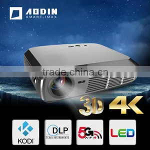 Built-in Battery Compact Projector With Bluetooth Wireless Network thumbnail-1