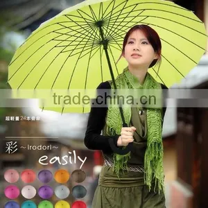 24 Ribs Japanese Straight Umbrella thumbnail-1