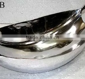 Aluminium Mirror Polish Fruit Bowl/ Dish. thumbnail-1