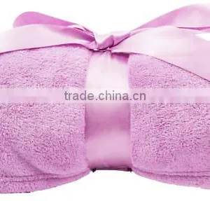 Soft Various Color Coral Cheap Fleece Gifts Promotional Blanket thumbnail-1