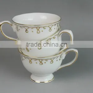 Handmade Ceramic Coffee Cup, 4.5'' Coffee Cup, 200 ml Coffee Cup With Saucer thumbnail-2