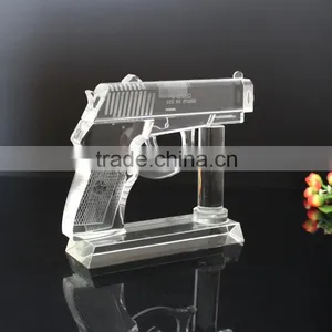 New Design 2016 Glass Crystal Gun Model thumbnail-3