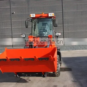 New Brand China High Quality 1t Mini Wheel Loader With Electric Joystick for Sale thumbnail-2