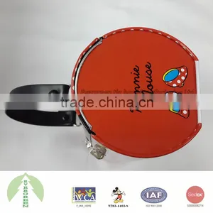 2016 New Hot Tin Boxes With Pin Hinge, Lock and Handle thumbnail-2