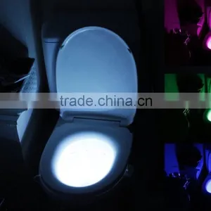 2016 New Arrival Sensor Motion Activated LED Toilet Night Light,Toilet Bowl Light Quality Choice thumbnail-4