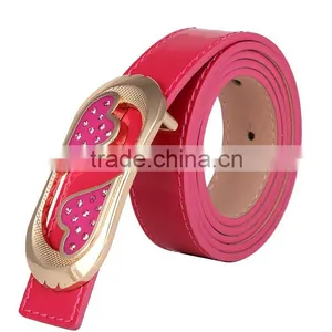 Fashion Brand Heart Buckle Lovers Belts thumbnail-1