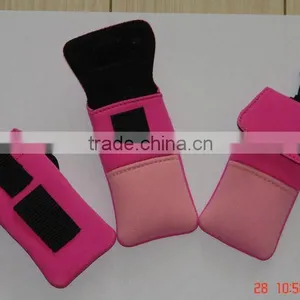2016 Pink Cute Neoprene Mobilephone Accessory for Girls With Hook thumbnail-1
