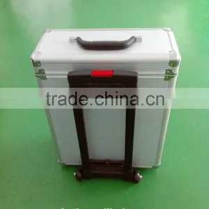 Customized Hard With Wheels Carry Suit-case Style Aluminum Trolley Case Quality Choice thumbnail-2