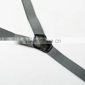 Embroidery Logo Fashion Suspenders Adjustable Elastic Braces thumbnail-2