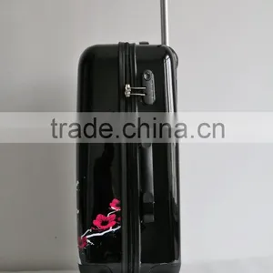 Printed Shinny Film ABS+PC Zipper Luggage thumbnail-4