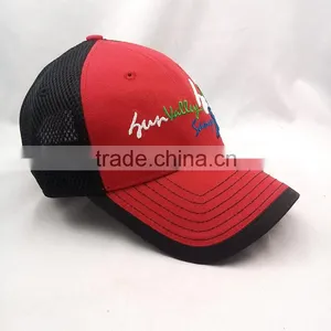 Custom 6 Panel Embroidered Mesh Cotton Fabric Trucker Cap thumbnail-3