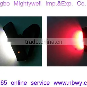 USB Rechargeable Bicycle Safety COB Light thumbnail-1