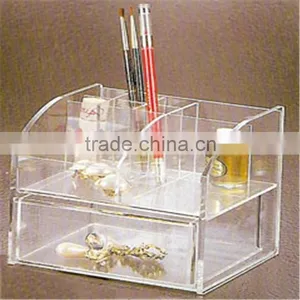 Acrylic Cosmetic Display Makeup Lipsticks Tray Plastic thumbnail-1