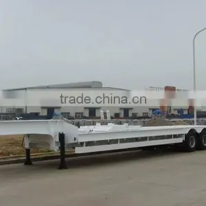 3 Axles Gooseneck Low Bed Semi Trailer / the Cheapest Low Bed Semi Trailers thumbnail-4