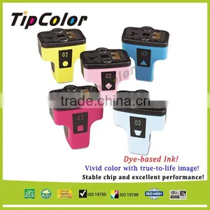 Without Printer Damage Compatible HP02 Ink Cartridge C8773WN thumbnail-1