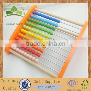 Wooden Bead Abacus Counting Frame Educational Maths Toy thumbnail-1