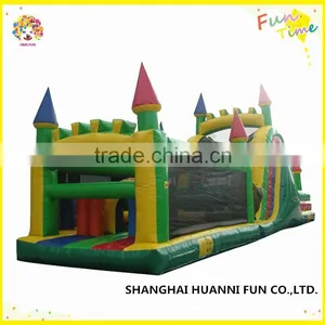 Super Inflatable Slide Obstacle Course CN 71 For Playland thumbnail-1