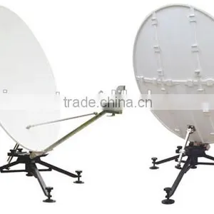 2014 Hot Product 1.8m ku Band Flyaway Maunal Portable Antenna Factory Price thumbnail-1