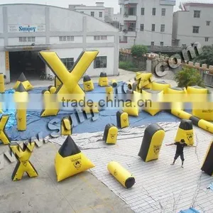 2016 New Product Inflatable Paintball Marker Bunkers Obstacle thumbnail-3